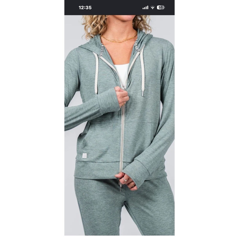 Wowie Kozie Zip Hoodie Track Suit In Medium Green (U)